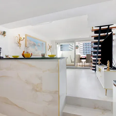 公寓 Jungle Flat With Pool T2 Montechoro *