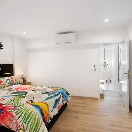 Jungle Flat With Pool T2 Montechoro 阿尔布费拉