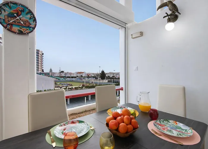 Jungle Flat With Pool T2 Montechoro Appartement *